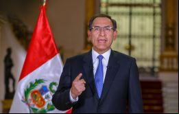 Planteamos la cuestión de confianza al Congreso de la República, para aprobar las cuatro reformas constitucionales presentadas al Congreso”, dijo Vizcarra 