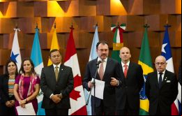 Once de los 14 países que integran el grupo “expresaron su preocupación y su rechazo a cualquier curso de acción o declaración que implique una intervención militar o ejercicio de la violencia, amenaz