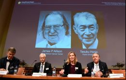 Fueron galardonados el estadounidense James P. Allison y el japonés Tasuku Honjo, por sus descubrimientos