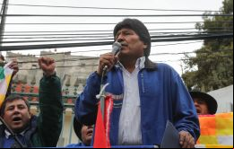 Morales apoya su postulación en un fallo del Tribunal Constitucional que le dio luz verde argumentando que aspirar a la reelección es un derecho humano