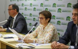 La diputada por el Mato Grosso del Sur y futura ministra de Agricultura de Brasil, Tereza Cristina 