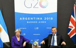 Macri y May hablaron francamente en una atmósfera positiva, tal vez con un escenario posterior al Brexit en mente