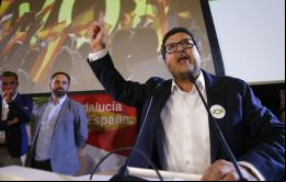 Ahora es el momento para decir bien y claro quiénes somos y que estamos aquí para quedarnos, dijo el candidato de Vox a sus simpatizantes