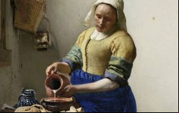 Conoce a Vermeer, incluye las pinturas en máxima calidad con posibilidades de movimiento y ampliación de imagen, así como explicaciones históricas sobre su obra