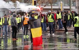 El primer país en emular estas protestas fue Bélgica, con movilizaciones en ciudades como Bruselas