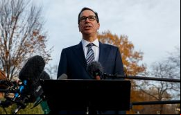Hoy organicé llamadas individuales con los directores ejecutivos de los seis bancos más grandes del país, dijo Mnuchin poco antes de la apertura de mercados en Asia