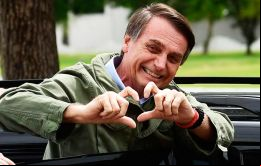 Las expectativas son muy altas para Bolsonaro, quien fue elegido con promesas de librar al gobierno de la corrupción, luchar contra el crimen e impulsar la economía 