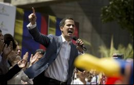 Aquí está la respuesta del pueblo: Aquí estamos. No tenemos miedo, enfatizó el presidente de la Asamblea Nacional
