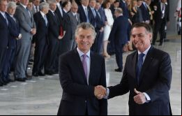 Bolsonaro recibió a Macri en el Planalto para una serie de reuniones confirmando la relación estratégica entre las dos economías más fuertes de América del Sur