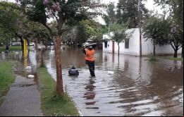 Unos 6.313 habitantes continúan evacuados en las provincias del litoral, Santa Fe, Entre Ríos, Chaco y Corrientes por los fuertes temporales y los desbordes de ríos
