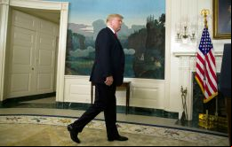 Muy sencillo, sin un muro no funciona, escribió Trump en Twitter, en un mensaje dirigido a la presidenta de de Representantes, la demócrata Nancy Pelosi