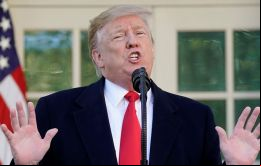 Trump accedió a aprobar la prórroga presupuestaria, sin fondos para el muro, después que cerca de 800.000 trabajadores públicos perdieran su segunda nómina