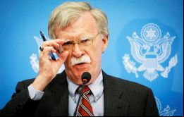  ”Cualquier (acto de) violencia e intimidación, representaría un grave asalto a la legalidad y estará seguido de una respuesta significativa”, dijo Bolton 