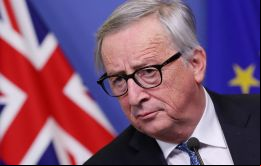 El acuerdo de retirada no será renegociado”, declaró el presidente de la Comisión Europea, Jean-Claude Juncker. 