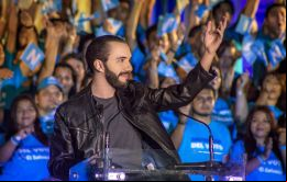 La mayoría de encuestas muestran que Nayib Bukele, un empresario de 37 años, tiene más de 20 puntos de ventaja sobre su escolta y se impondrá en primera vuelta