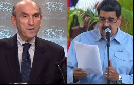 Maduro dijo que, mientras estuvo en Nueva York, su canciller invitó a Abrams a que acuda a Venezuela “en privado, en público, en secreto”