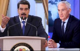 Maduro se disgustó cuando fue cuestionado sobre las denuncias de fraude y salió de la sala cuando el reportero le mostró un vídeo de niños comiendo de la basura. 