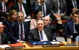   El borrador estadounidense, pide el inicio de un proceso político pacífico en Venezuela que conduzca a unas elecciones presidenciales libres, justas y creíbles
