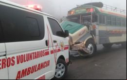 Cuerpo de Bomberos reportaron 18 personas fallecidas en el ingreso a Nahualá, Sololá, tras ser arrolladas por vehículo de transporte pesado