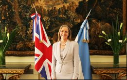  Para la Baronesa Fairhead la visita es una excelente oportunidad para conocer empresas y funcionarios del gobierno tanto de Brasil como de la Argentina (Foto Emb británica en Argentina)