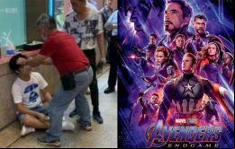 Un hombre fue brutalmente golpeado, ya que cuando se retiraba del cine tras ver la película, comenzó a contar a los gritos cómo terminaba la saga