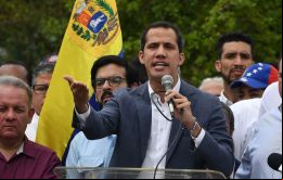 Juan Guaidó anunció la orden que le asignó a su encargado de negocios en los EE.UU., Carlos Vecchio, de reunirse “de inmediato” con el Comando Sur y el almirante