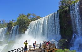La mayor cantidad de turistas llegó desde países de Europa, con 66,1 mil personas, lo que representó un aumento interanual de 12,3%.