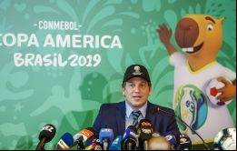 Alejandro Domínguez, presidente de la Conmebol. Hemos batido otro récord. Vamos a entregar 70 millones de dólares a los participantes
