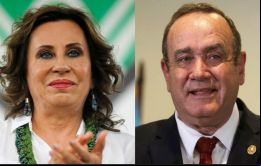 Con 97% de votos procesados, los resultados preliminares dieron a Sandra Torres el 25.67% de los votos, y al conservador Alejandro Giammattei, 13,93%