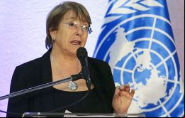 Bachelet dio a conocer un documento de 18 páginas, basado en 558 entrevistas a víctimas, testigos, profesionales de distintas áreas
