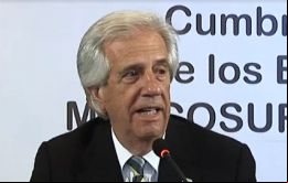 Vázquez aseguró que Uruguay apoya y participa “muy activamente” en todos los procesos de negociación que lleva adelante el Mercosur