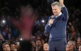 Estamos todos acá porque queremos decir a los argentinos que queremos seguir transformando este maravilloso país, destacó Macri 