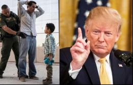 Quiero que la gente sepa que, si vienen a Estados Unidos ilegalmente, se van a ir, dijo Trump a periodistas. Y esto sirve como un buen disuasivo. 