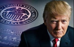 En un periodo de tiempo bastante corto, deberíamos reducir la tasa de la Fed en al menos 100 puntos básicos, con quizá algo de alivio cuantitativo, escribió Trump 