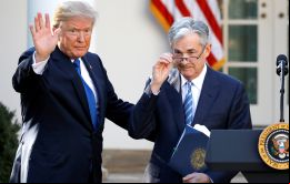  “El Euro está cayendo contra el dólar ‘como loco’ dándoles una gran ventaja a las exportaciones y las manufacturas (...) y la Fed no hace NADA!”, dijo Trump
