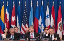 Holmes Trujillo anunció que se identificará a aquellos relacionados con el régimen de Maduro involucrados en lavado de activos, y se les extraditará y sancionará 