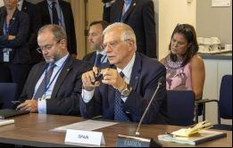 El canciller español Josep Borrell insistió en una vía pacífica y negociada entre venezolanos que conduzca a la celebración de elecciones presidenciales anticipadas