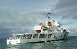El guardacostas “Azopardo” a la Prefectura Naval Argentina (PNA), el cuarto de los cinco de la clase Mantilla que han sido reparados y modernizados en su totalidad