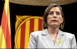 La ex presidente del Parlamento autónomo catalán La ex presidente del Parlamento autónomo catalán Carme Forcdell fue condenada a una pena de 11 años y 6 meses fue condenada a una pena de 11 años y 6 m