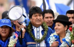 Morales, el Mandatario boliviano con más tiempo en el poder, resulta vencedor en siete de las nueve regiones del país, en tanto que Mesa y Ortiz ganan en una