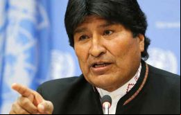 El presidente Evo Morales respondió ante el ultimátum con un dramático llamado a evitar enfrentamientos entre bolivianos pero a la vez que está en marcha un golpe