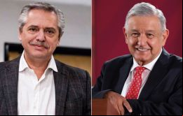 Fernández y López Obrador han expresado su rechazo a la intervención externa en la política venezolana y respaldan la continuidad del diálogo