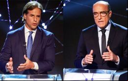 Según el último sondeo hecho público, el candidato del Partido Nacional Lacalle Pou, cuenta con una intención de voto de 47%, y el oficialista Daniel Martínez, 42%