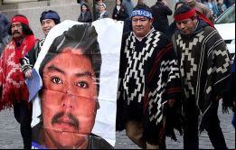 Los incidentes se sucedieron en medio de manifestaciones convocadas al cumplirse  año de la muerte del mapuche Camilo Catrillanca, baleado por la espalda por carabineros