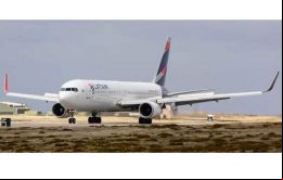 Barry Rowland el CEO de las Islas dijo que el segundo vuelo era la culminación del trabajo de muchos, y recordó que la idea de un segundo vuelo tiene más de 15 años (Foto BFSAI Falklands)