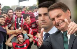 Bolsonaro aprovechó una ceremonia de la Brigada de Infantería Paracaidista para pedir a sus compatriotas apoyar al Flamengo en el partido ante River Plate. 