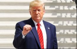 “Brasil y Argentina han efectuado una masiva devaluación de sus monedas, lo que no es bueno para nuestros agricultores”, sostuvo Trump