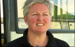  La directora de Recursos Naturales de las Falklands, Dra. Andrea Clausen 