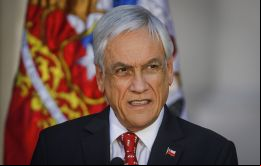 Piñera se refirió al último sondeo, realizado por el Centro de Estudios Públicos de Chile (CEP), que mostró que 6% aprueba su gestión y un 82% desaprueba<br />
