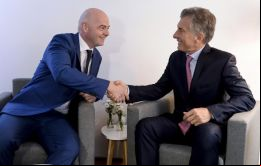 Gianni Infantino sostuvo que es un grandísimo placer y todo un honor poder anunciar que Mauricio Macri asumirá este cargo al frente de la Fundación FIFA.